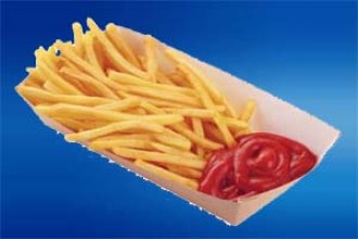 Упаковка для бургера, картофеля фри, чиабатты ECO TRAY